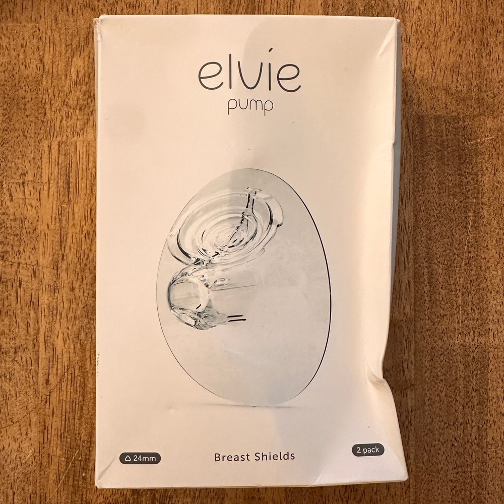 Elvie Pump Breast Shields 24mm 2 Pack Replacement Parts EP01-PUA-BSM02 NEW